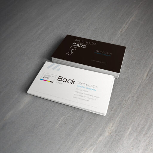 Black & White Business Cards
