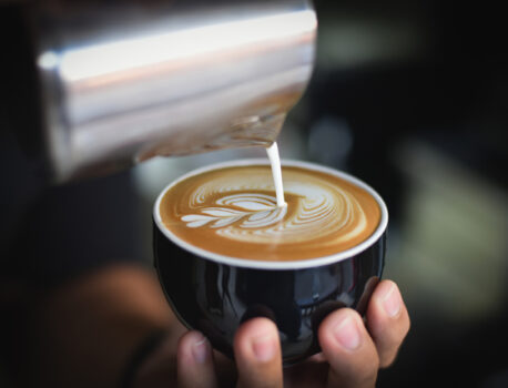 Some coffee art