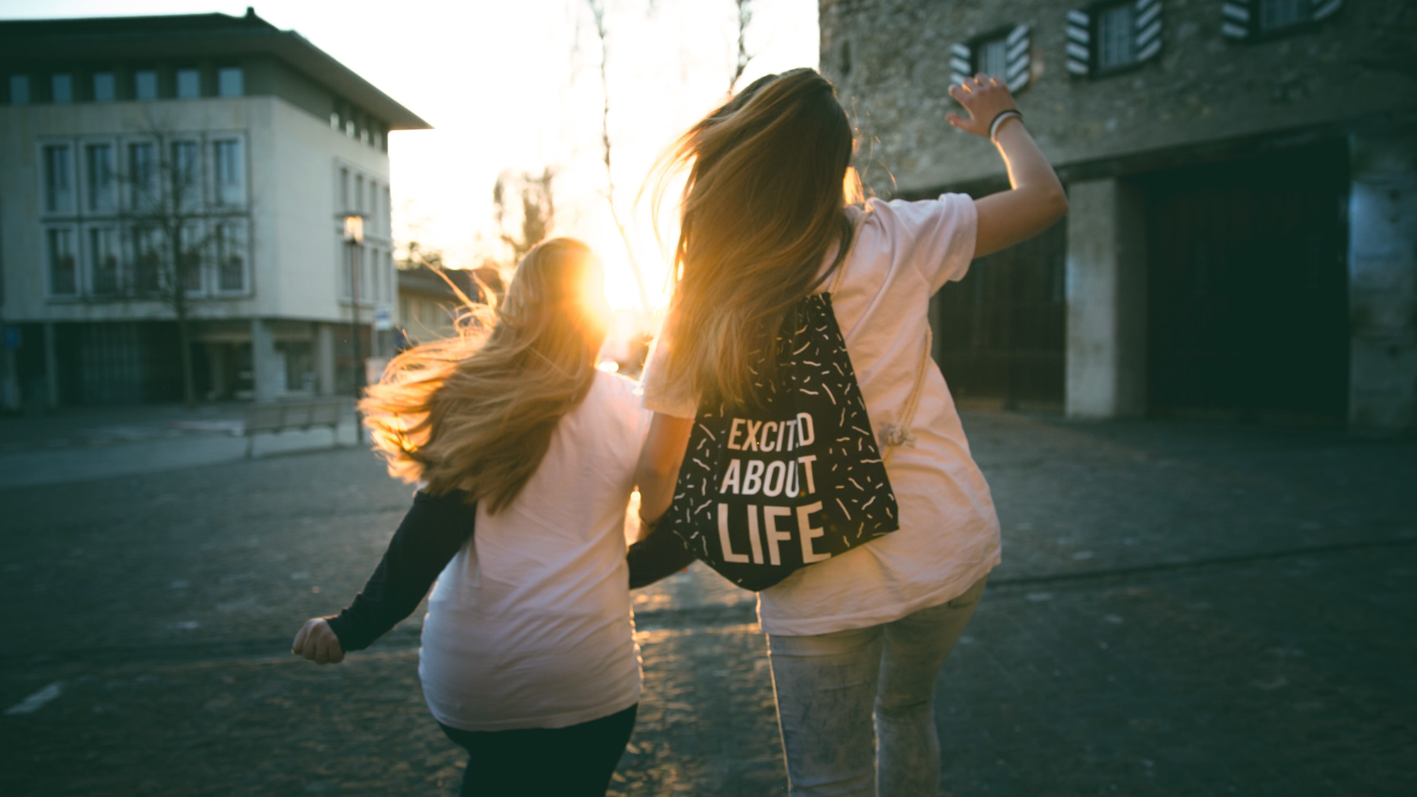 Running from the afternoon